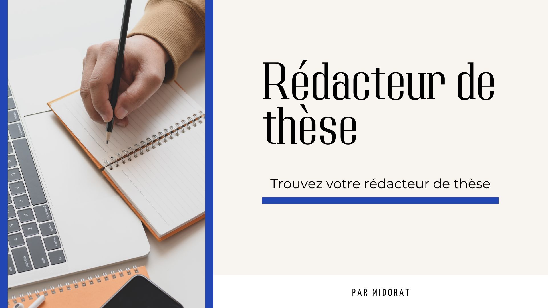 Rédacteur de thèse Pro